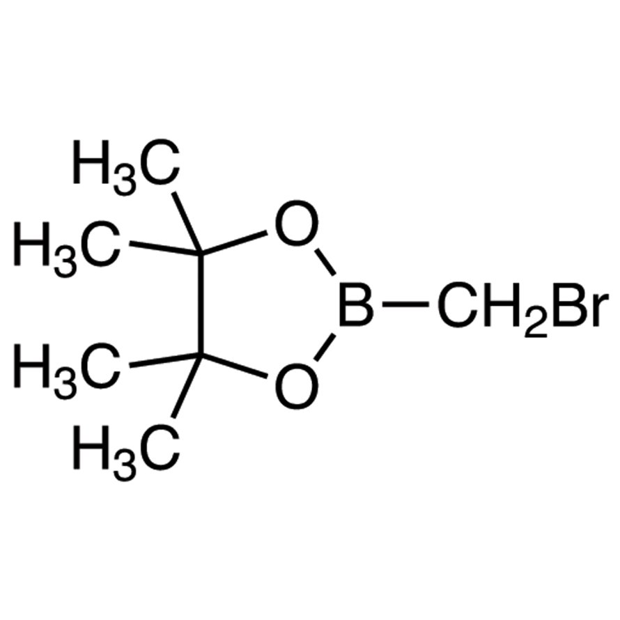2-(Bromomethyl)-4,4,5,5-tetramethyl-1,3,2-dioxaborolane >90.0%(GC)(T) - CAS 166330-03-6