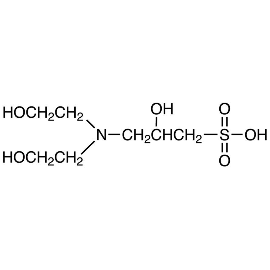 3-[N,N-Bis(2-hydroxyethyl)amino]-2-hydroxypropanesulfonic Acid >98.0%(T)(HPLC) - CAS 68399-80-4