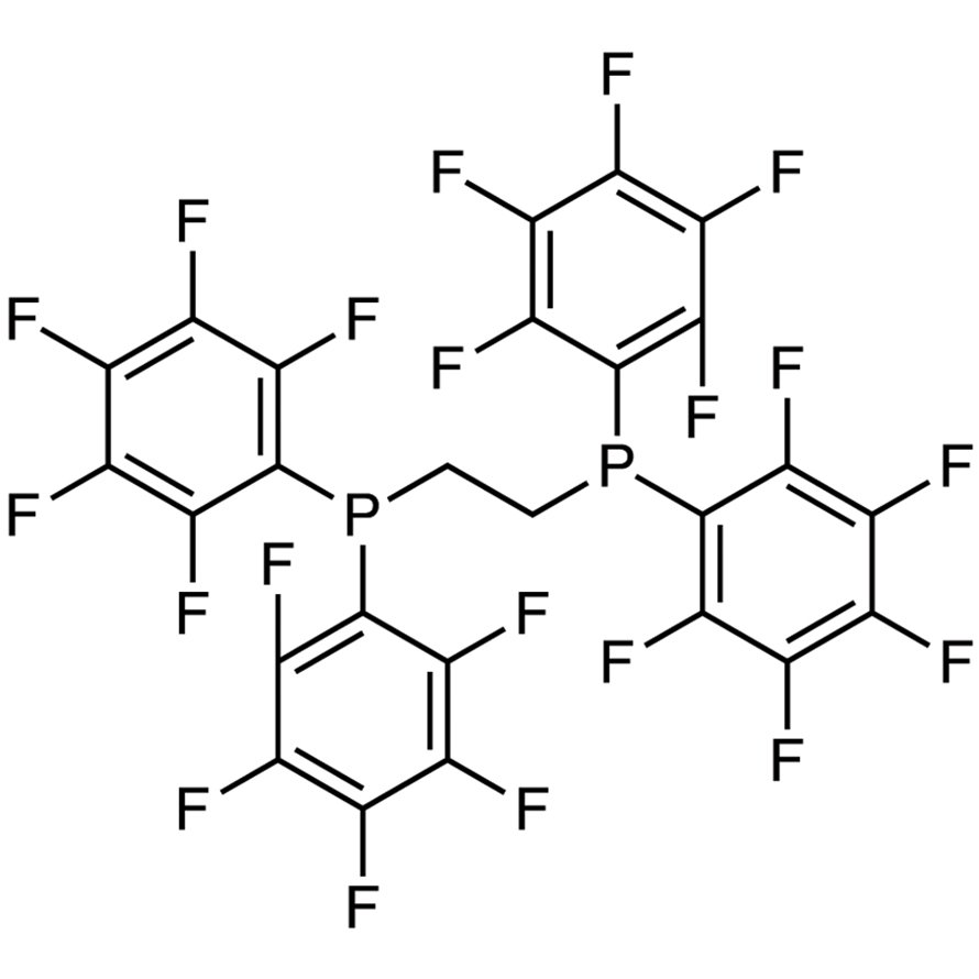 1,2-Bis[bis(pentafluorophenyl)phosphino]ethane >97.0%(HPLC) - CAS 76858-94-1