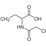 N-Chloroacetyl-DL-2-aminobutyric Acid >98.0%(T) - CAS 101072-54-2