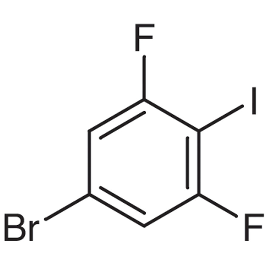 5-Bromo-1,3-difluoro-2-iodobenzene >97.0%(GC) - CAS 160976-02-3