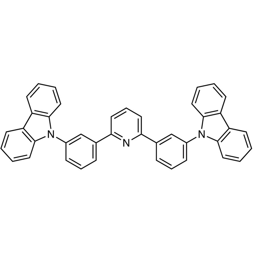 2,6-Bis[3-(9H-carbazol-9-yl)phenyl]pyridine >98.0%(HPLC) - CAS 1013405-24-7