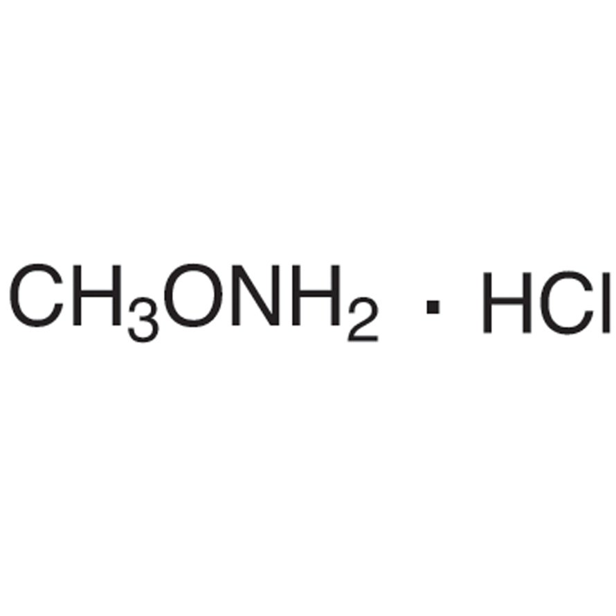 O-Methylhydroxylamine Hydrochloride >97.0%(T)(N) - CAS 593-56-6