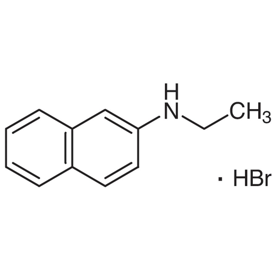N-Ethyl-2-naphthylamine Hydrobromide >98.0%(GC)(T) - CAS 381670-27-5