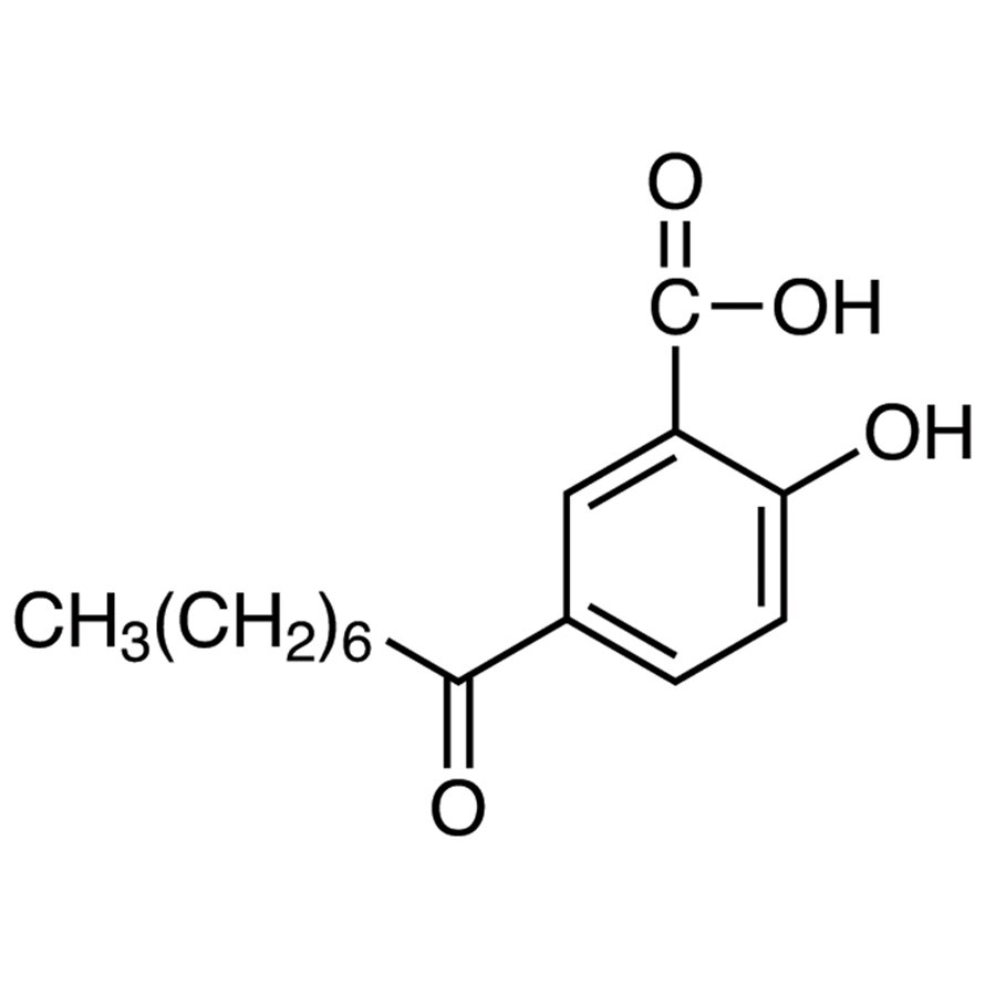 2-Hydroxy-5-n-octanoylbenzoic Acid >98.0%(GC)(T) - CAS 78418-01-6