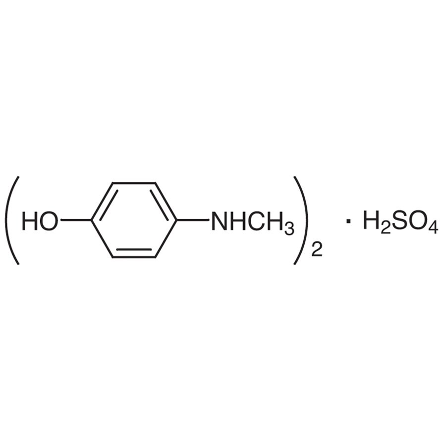 4-(Methylamino)phenol Sulfate >98.0%(HPLC)(N) - CAS 55-55-0
