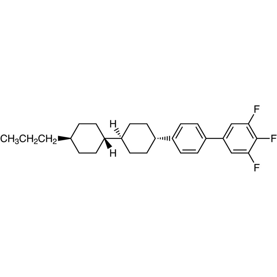 trans,trans-3,4,5-Trifluoro-4'-(4'-propylbicyclohexyl-4-yl)biphenyl >98.0%(GC) - CAS 137529-41-0