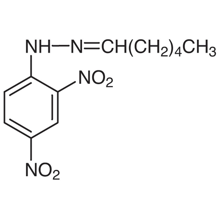Hexanal 2,4-Dinitrophenylhydrazone >98.0%(T)(HPLC) - CAS 1527-97-5