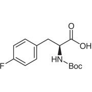 N-(tert-Butoxycarbonyl)-4-fluoro-L-phenylalanine >98.0%(T) - CAS 41153-30-4