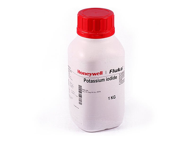 Honeywell 03124 Potassium İodide Puriss., Meets Analytical Specification Of Ph. Eur. Bp, Usp, 99.0-100.5% (Calc. To The Dried Substance) Analiz Grade Plastic Bottle