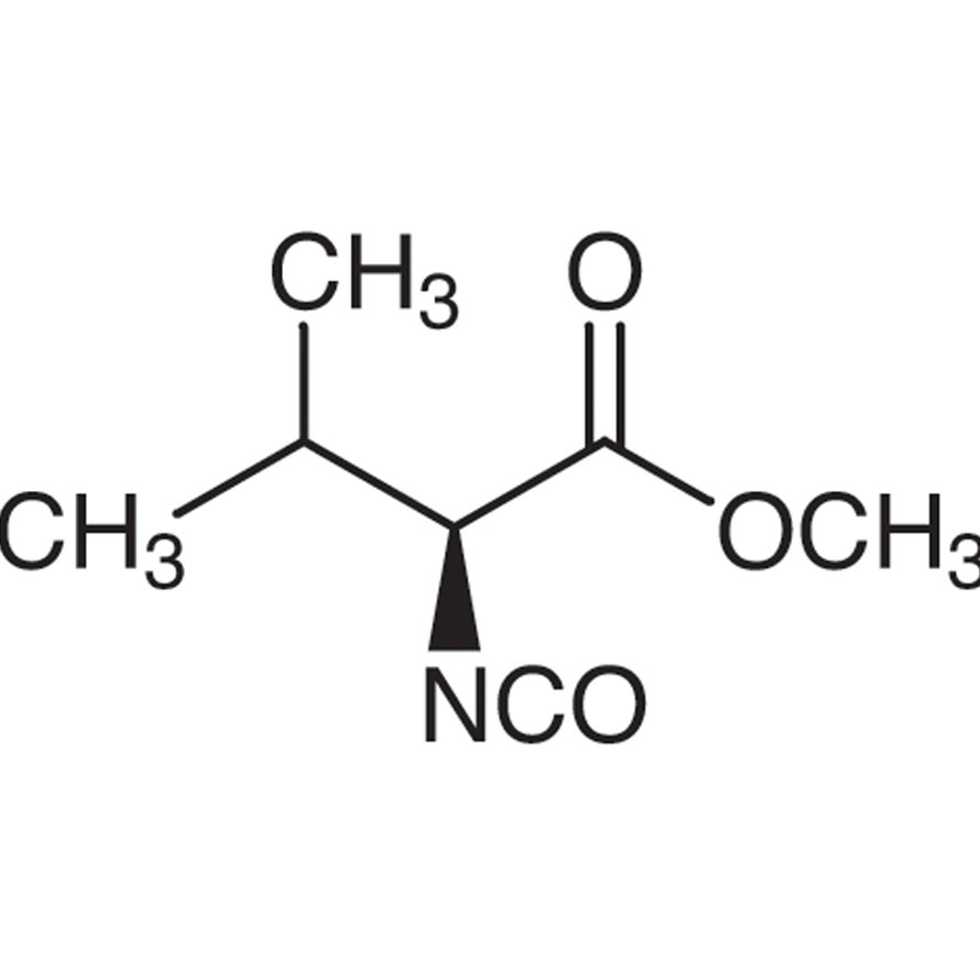 Methyl (S)-(-)-2-Isocyanato-3-methylbutyrate >98.0%(GC) - CAS 30293-86-8