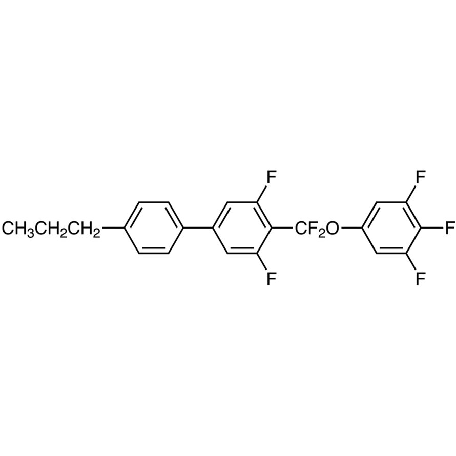 4-[Difluoro(3,4,5-trifluorophenoxy)methyl]-3,5-difluoro-4'-propylbiphenyl >98.0%(GC) - CAS 303186-20-1
