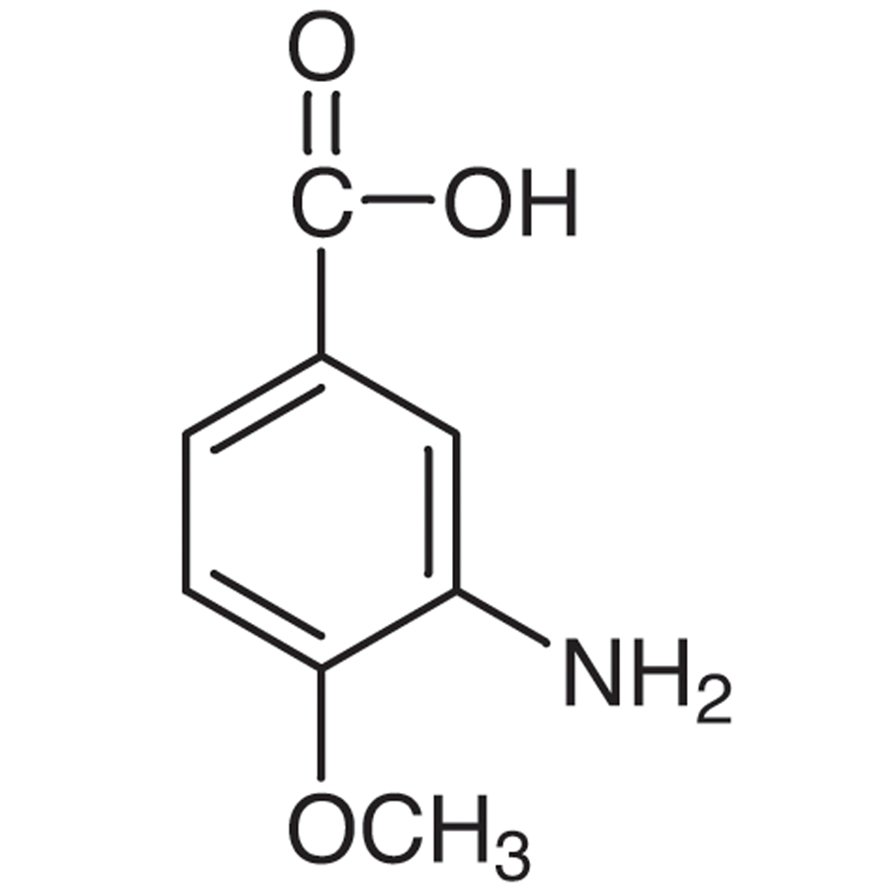 3-Amino-4-methoxybenzoic Acid >98.0%(T)(HPLC) - CAS 2840-26-8
