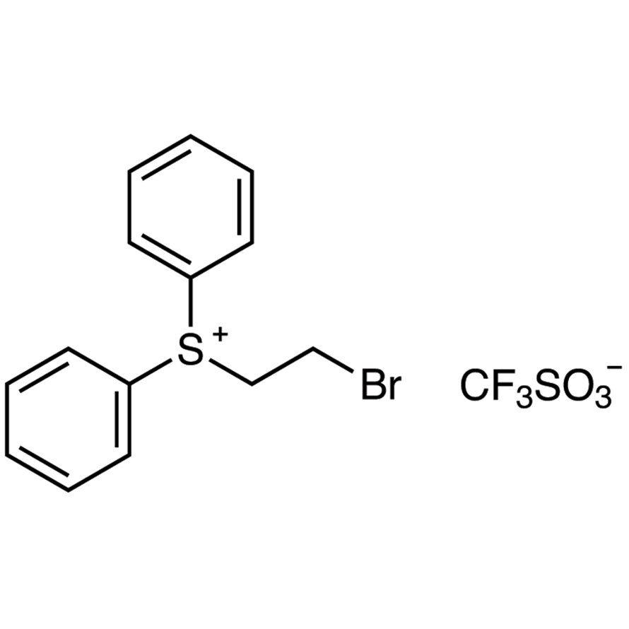 (2-Bromoethyl)diphenylsulfonium Trifluoromethanesulfonate >98.0%(T)(HPLC) - CAS 247129-85-7