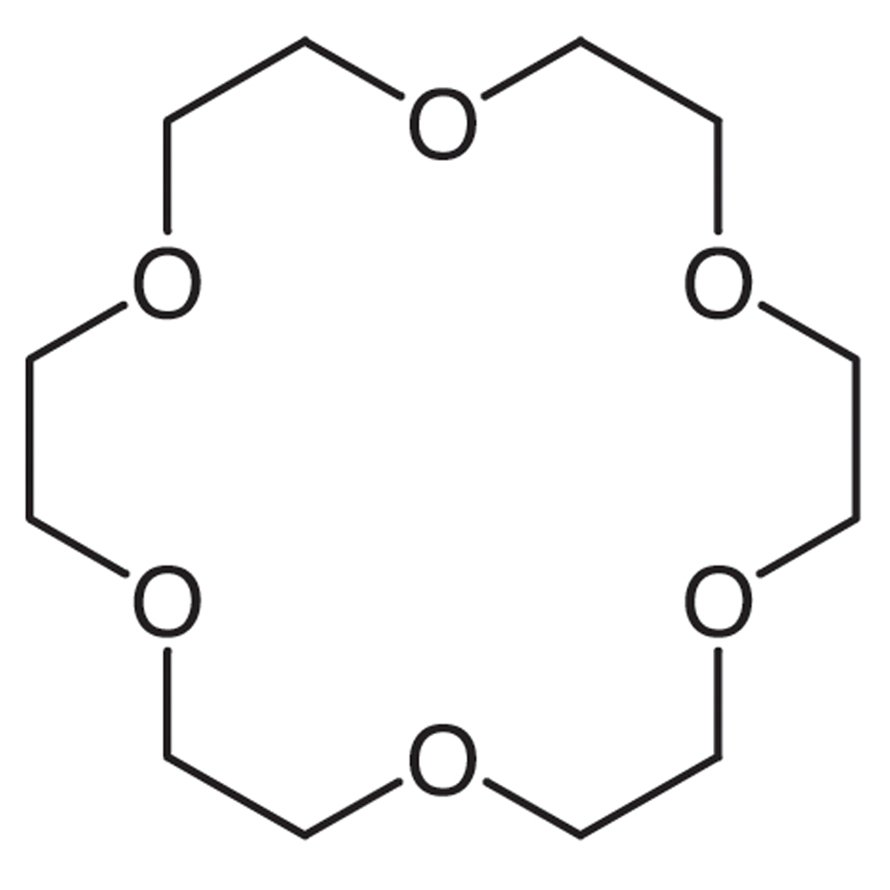 18-Crown 6-Ether >98.0%(GC) - CAS 17455-13-9