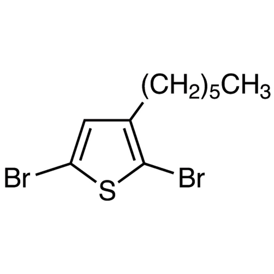 2,5-Dibromo-3-hexylthiophene >97.0%(GC) - CAS 116971-11-0