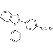 4-(1-Phenyl-1H-benzimidazol-2-yl)phenylboronic Acid (contains varying amounts of Anhydride)  - CAS 952514-79-3