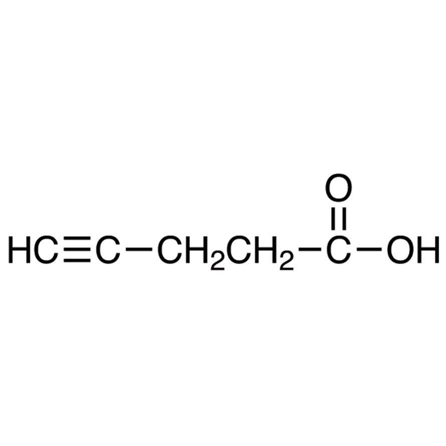 4-Pentynoic Acid >98.0%(GC)(T) - CAS 6089-09-4