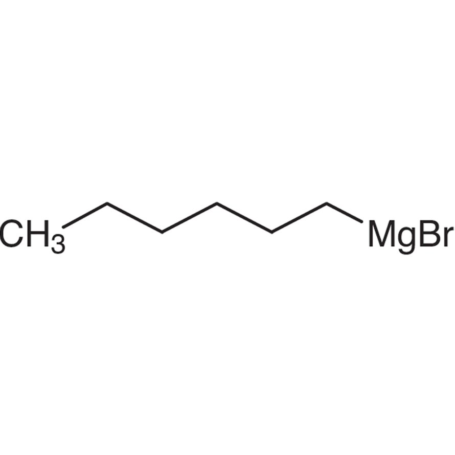 Hexylmagnesium Bromide (20% in Tetrahydrofuran, ca. 1mol/L)  - CAS 3761-92-0