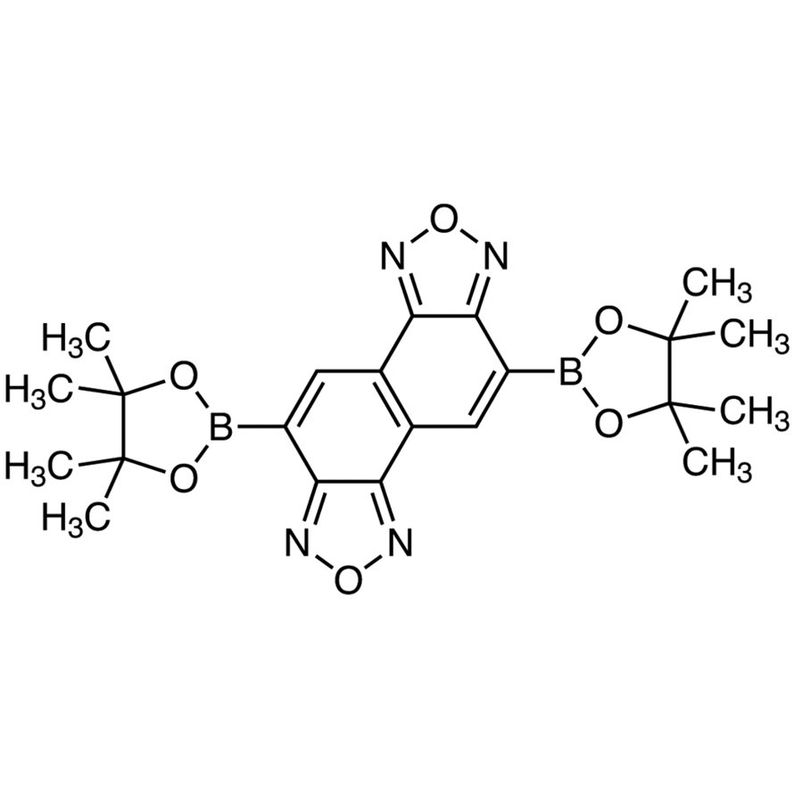 5,10-Bis(4,4,5,5-tetramethyl-1,3,2-dioxaborolan-2-yl)naphtho[1,2-c:5,6-c']bis([1,2,5]oxadiazole) >98.0%(HPLC)