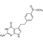 Methyl 4-[2-(2-Amino-4,7-dihydro-4-oxo-3H-pyrrolo[2,3-d]pyrimidin-5-yl)ethyl]benzoate >98.0%(T)(HPLC) - CAS 155405-80-4