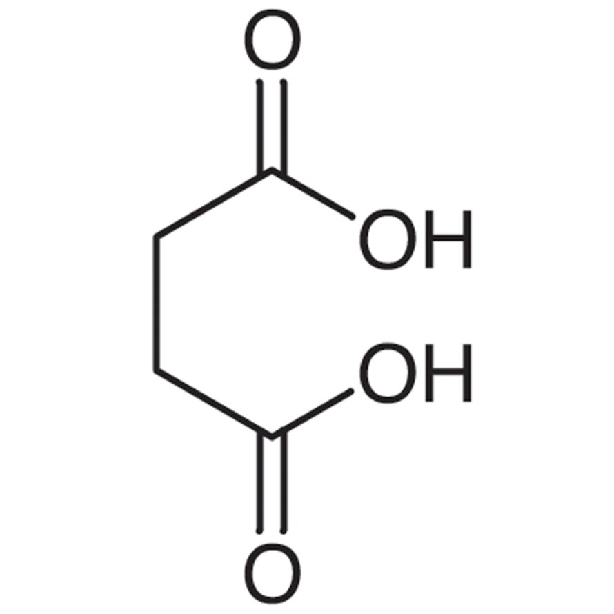 Succinic Acid >99.0%(T) - CAS 110-15-6