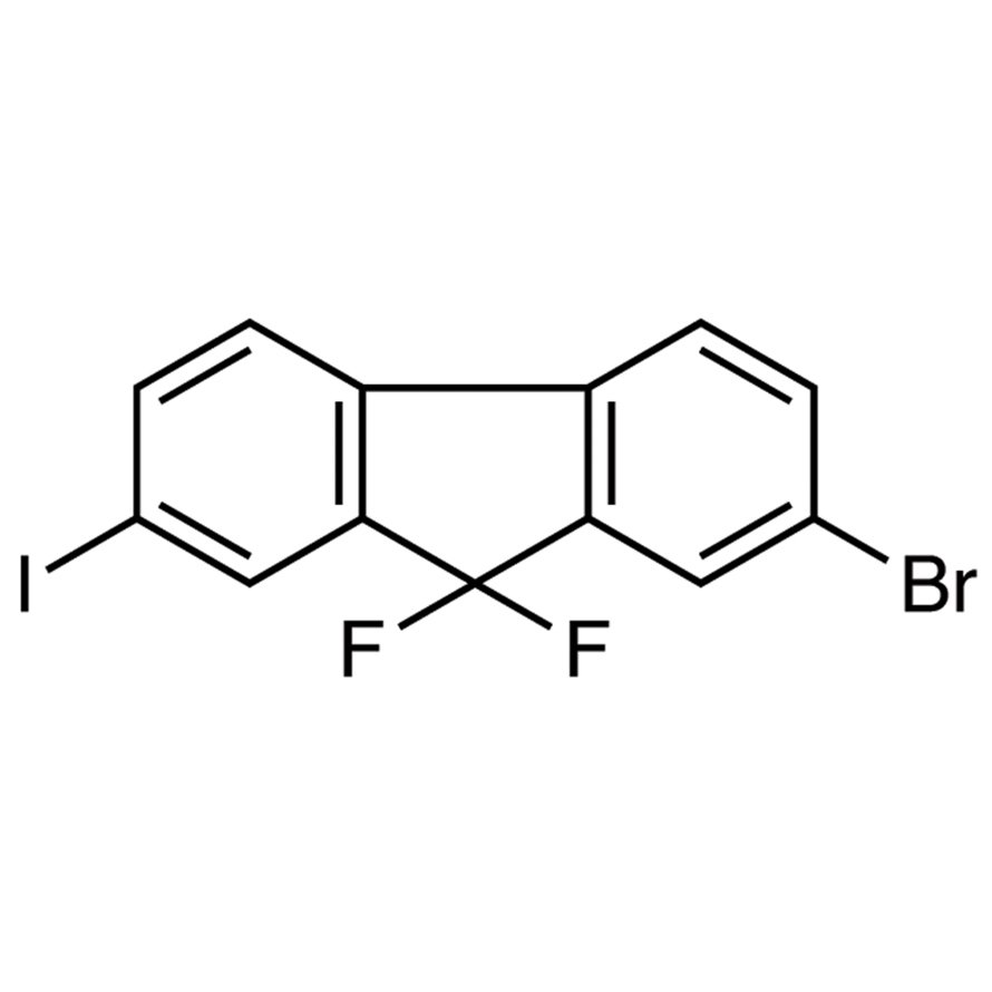 2-Bromo-9,9-difluoro-7-iodo-9H-fluorene >96.0%(GC) - CAS 1499193-60-0