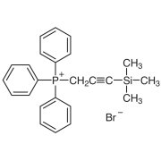 (3-Trimethylsilyl-2-propynyl)triphenylphosphonium Bromide >98.0%(T) - CAS 42134-49-6