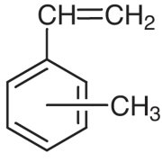 Vinyltoluene Monomer (m- and p- mixture) (stabilized with TBC) >98.0%(GC) - CAS 25013-15-4