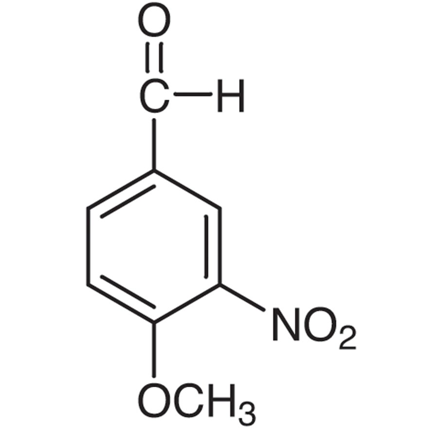 3-Nitro-p-anisaldehyde >98.0%(GC) - CAS 31680-08-7