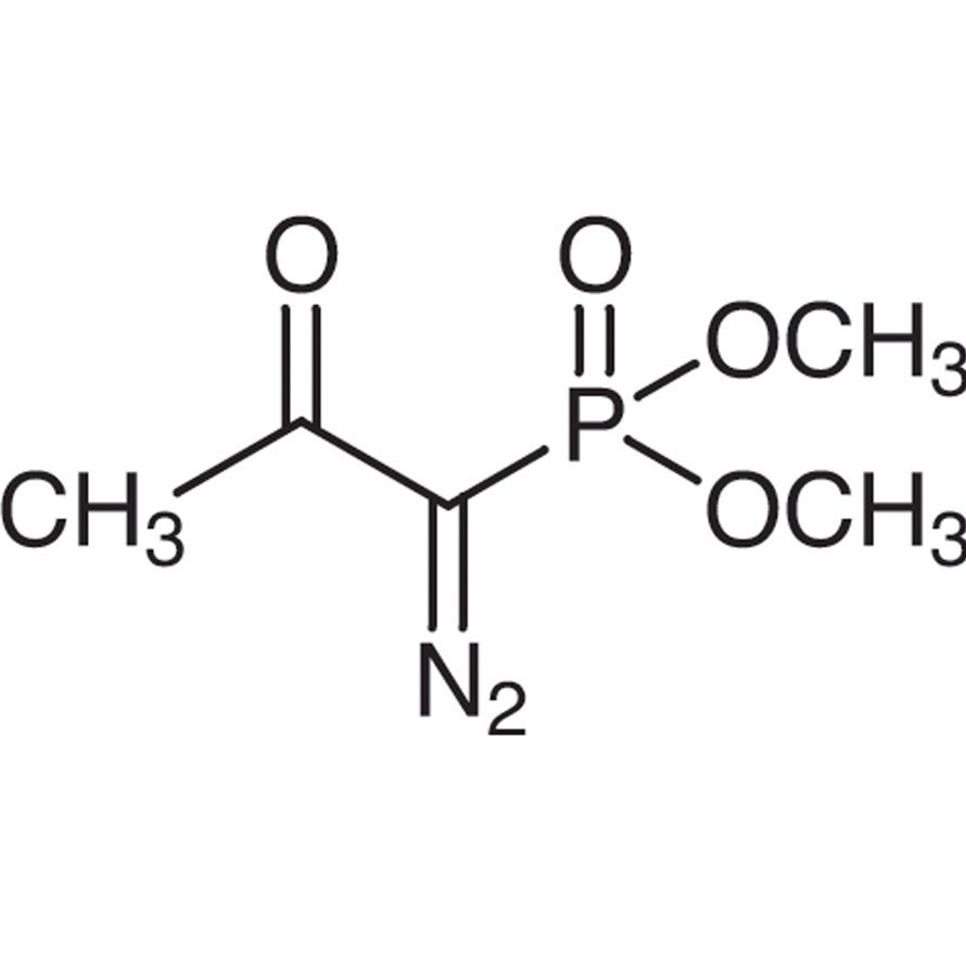 Dimethyl (1-Diazo-2-oxopropyl)phosphonate >97.0%(HPLC) - CAS 90965-06-3