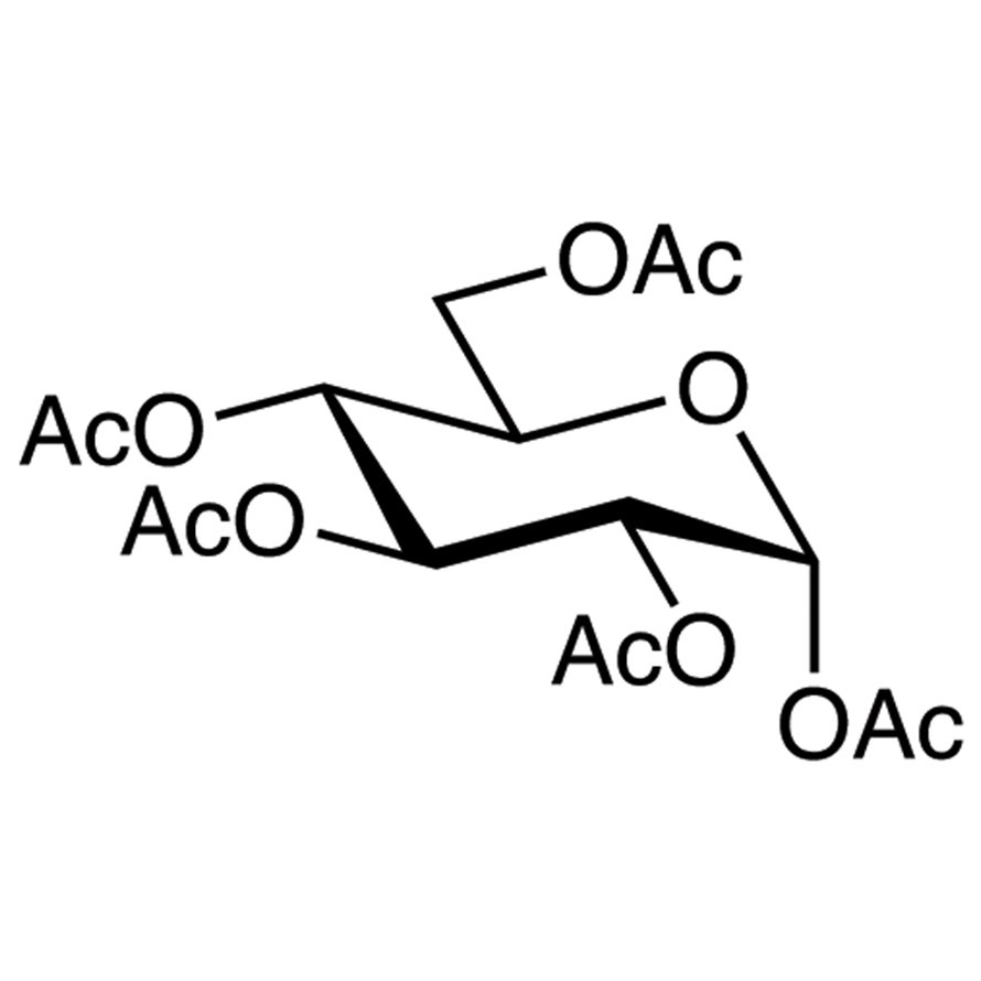 Penta-O-acetyl-α-D-glucopyranose >97.0%(GC) - CAS 604-68-2