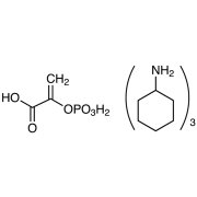 Phosphoenolpyruvic Acid Tris(cyclohexylammonium) Salt >98.0%(T) - CAS 35556-70-8