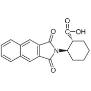 (1R,2R)-2-(Naphthalene-2,3-dicarboximido)cyclohexanecarboxylic Acid >98.0%(T)(HPLC) - CAS 642995-15-1