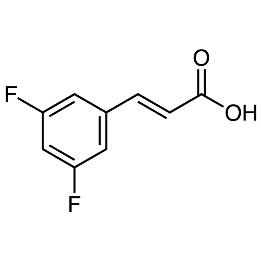 trans-3,5-Difluorocinnamic Acid >98.0%(GC)(T) - CAS 147700-58-1