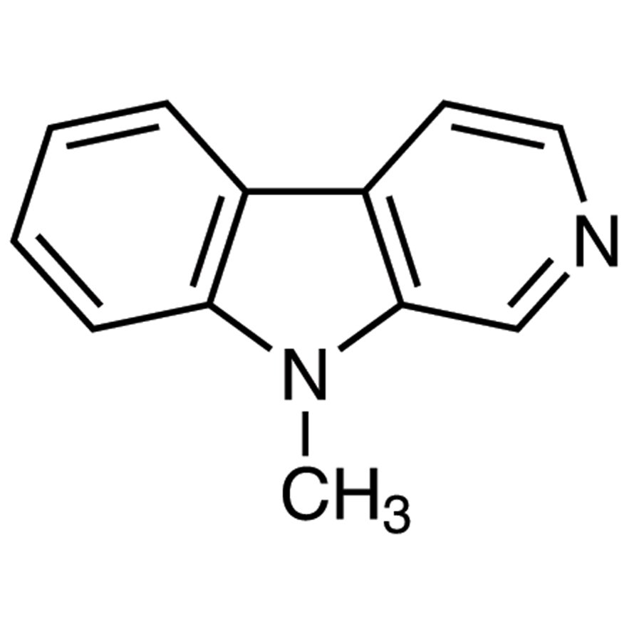 9-Methyl-9H-pyrido[3,4-b]indole >98.0%(GC)(T) - CAS 2521-07-5