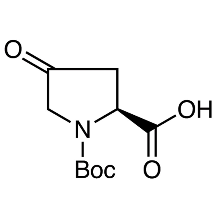 N-(tert-Butoxycarbonyl)-4-oxo-L-proline >98.0%(T) - CAS 84348-37-8