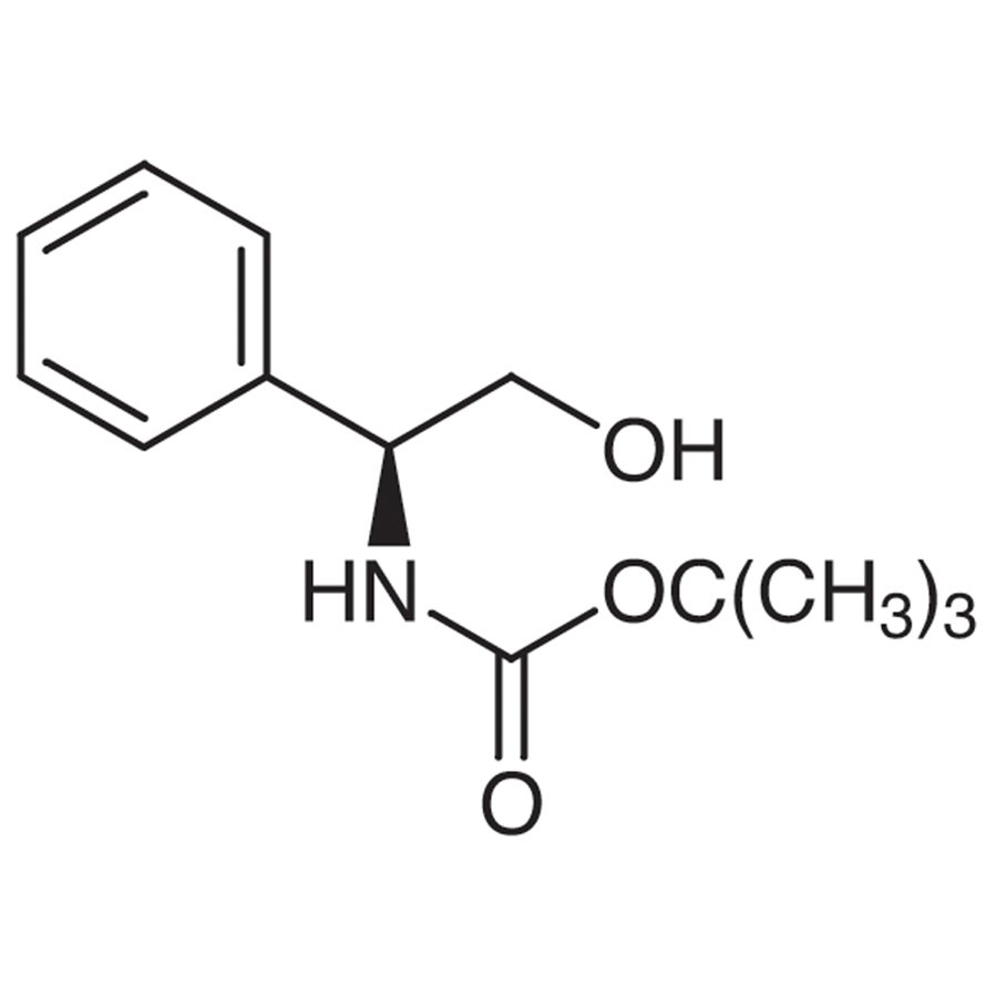 N-(tert-Butoxycarbonyl)-L-2-phenylglycinol >98.0%(GC) - CAS 117049-14-6