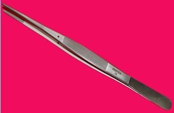 Penset, ( Cımbız ) Küt Uclu Tırtıklı   15 Cm