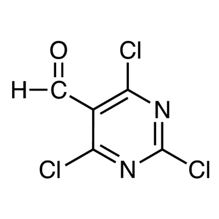 2,4,6-Trichloro-5-pyrimidinecarboxaldehyde >98.0%(GC) - CAS 50270-27-4