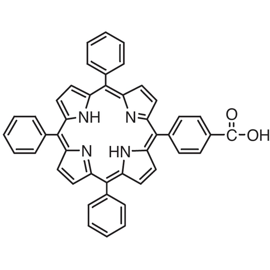 5-(4-Carboxyphenyl)-10,15,20-triphenylporphyrin >98.0%(HPLC) - CAS 95051-10-8