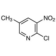 2-Chloro-5-methyl-3-nitropyridine >98.0%(GC) - CAS 23056-40-8