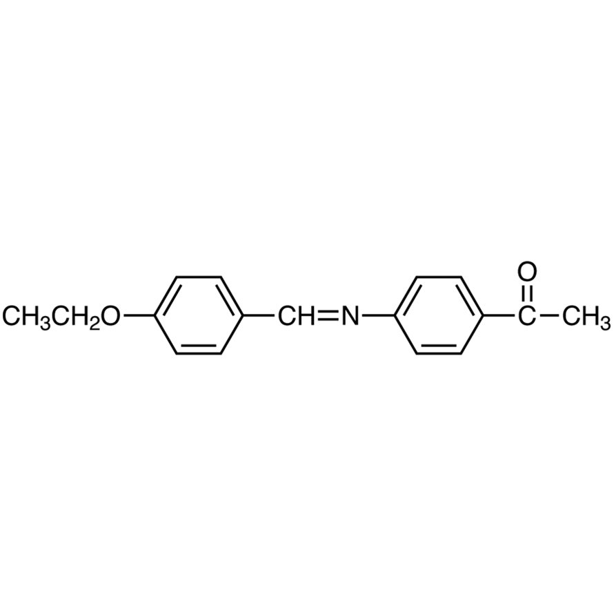 N-(4-Ethoxybenzylidene)-4-acetylaniline >98.0%(GC) - CAS 17224-17-8
