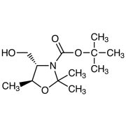 tert-Butyl (4S,5S)-4-(Hydroxymethyl)-2,2,5-trimethyloxazolidine-3-carboxylate >98.0%(GC) - CAS 1013028-27-7