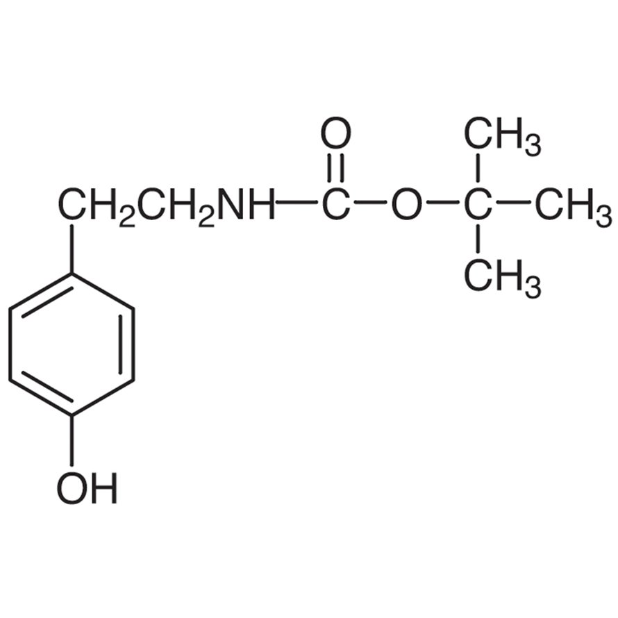 N-(tert-Butoxycarbonyl)tyramine >97.0%(GC) - CAS 64318-28-1