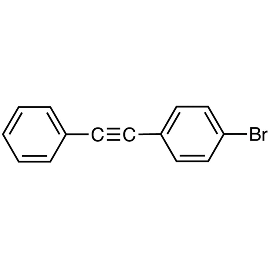 1-Bromo-4-(phenylethynyl)benzene >98.0%(GC) - CAS 13667-12-4