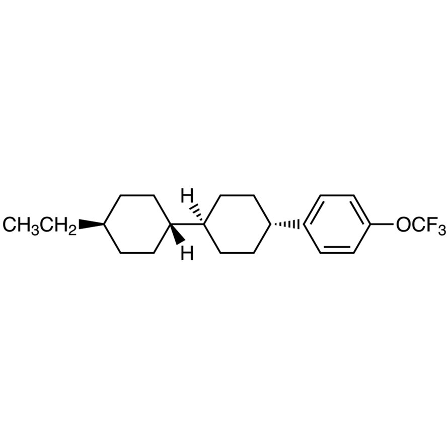 trans,trans-4'-Ethyl-4-(4-trifluoromethoxyphenyl)bicyclohexyl >98.0%(GC) - CAS 135734-59-7