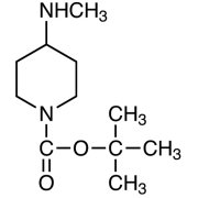 1-tert-Butoxycarbonyl-4-(methylamino)piperidine >98.0%(GC)(T) - CAS 147539-41-1