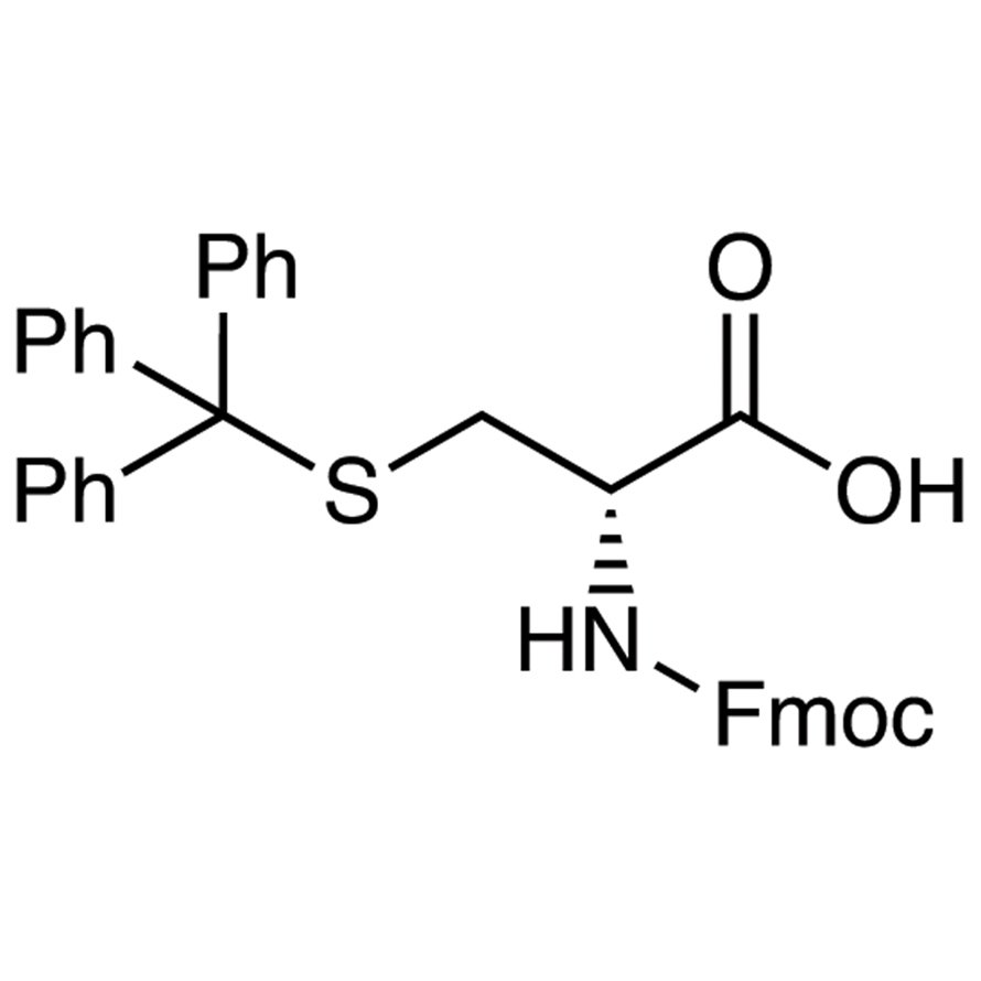 N-[(9H-Fluoren-9-ylmethoxy)carbonyl]-S-(triphenylmethyl)-D-cysteine >98.0%(T)(HPLC) - CAS 167015-11-4