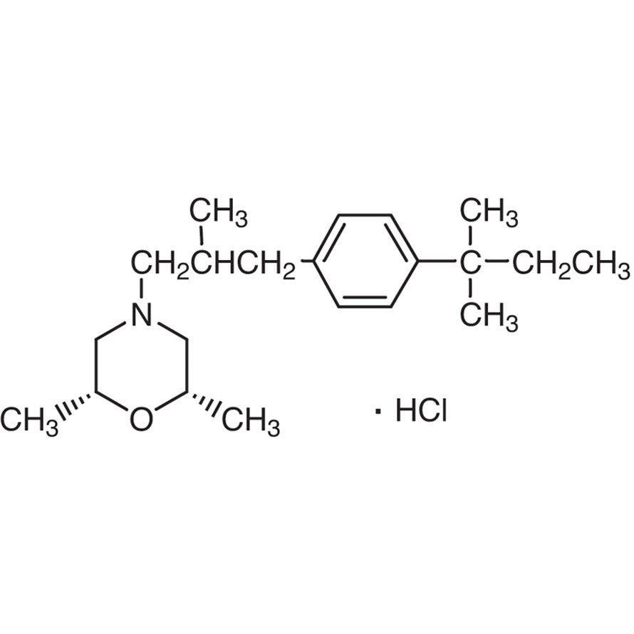 Amorolfine Hydrochloride >98.0%(T) - CAS 78613-38-4